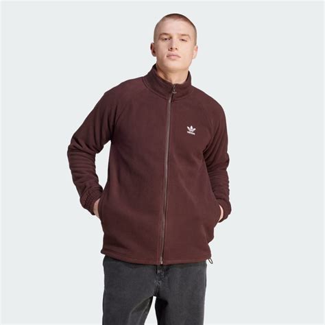 adidas Adicolor Classics Trefoil Teddy Fleece Jacket 